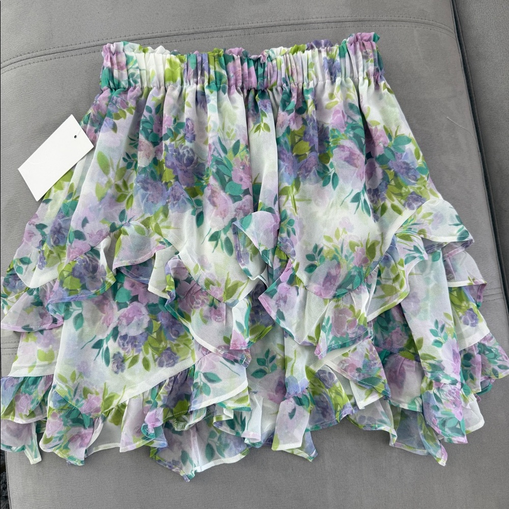 NWT for love and lemons floral skirt